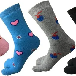 feetstreet Women Embriodered Calf Length image 1