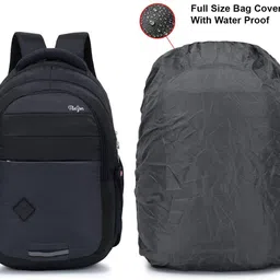 flixzone Large 40 L Laptop Backpack Lightweight School Backpacks for Boys/Girls Laptop Bag College Office (Black)40L-picture-16