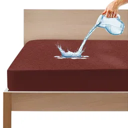 gadda co Fitted Single Size Waterproof, Breathable, Stretchable Mattress Cover-picture-22