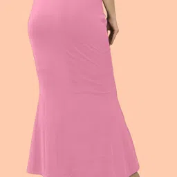 Woo THiNG Plan Saree Shapewear women Lycra Blend Petticoat image 3