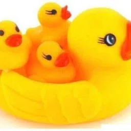 disha enterprises Mother Duck With Three Kids Bath Toy image 3