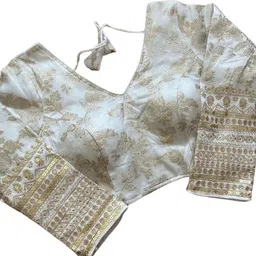 radha madhav Fashion Neck Women Blouse-picture-25