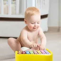 white devil Musical Big Size Multi Keys Xylophone and Piano, Non Toxic toy image 3