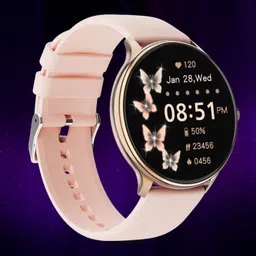 Nervfit New ACTIV Pro 1.39" TrueColor+ LED, BT Calls, Steps, HR, BP, Sleep Tracking Smartwatch image 2