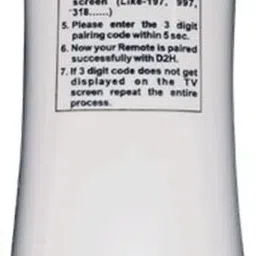 mumax Replacement Control Compatible for Videocon D2H RF Set Top Box Remote Control Videocon RF D2H Set Top Box Remote Control Remote Controller image 4