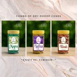 cowliance Handmade Natural Incense Cones for Daily Puja Meditation and Relaxation Jasmine, Lime, Woody Dhoop-picture-38