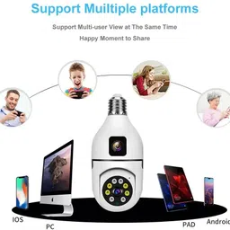 Cxoen Bulb CCTV Security Camera – Smart Detection & WiFi Monitoring Security Camera image 2