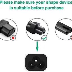 Ranz Laptop Adapter Power Cable Cord 3 Pin 1.5 m 240 W Adapter image 2