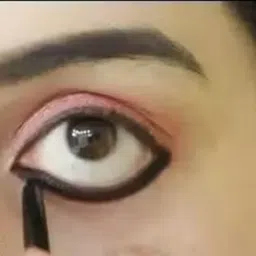 hidden beauty Eye pencil waterproof an outline of the deep eyes 24hours lasting kajal (black) image 5