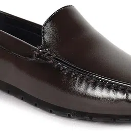 aadi Men's Synthetic Leather Outdoor Formal Casual Slip On Loafer Shoes Loafers For Men image 3