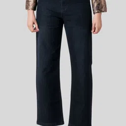 achiever shine Women Regular High Rise Black Jeans-picture-23