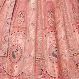 odette Solid Semi Stitched Lehenga Choli image 4