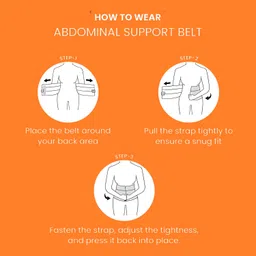 geyesor Abdominal Belt for Support Abdominal Belt image 5