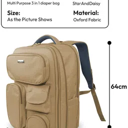 staranddaisy 3 in 1 Maternity Bag for Mothers–Spacious Multi-Compartment Diaper Bag Maternity bag image 2