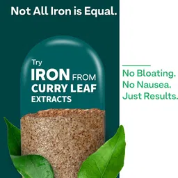 oziva Iron with Folic Acid | For Healthy Haemoglobin Levels | With Vitamin C & B12 image 2