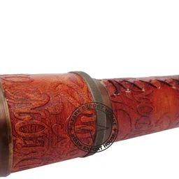 Stark Export House Brass Telescope Binoculars 17.5-inches with Wood Box Catadioptric Telescope image 5