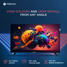 motorola Envision 80 cm (32 inch) HD Ready LED Smart Android TV with Android 11, Bezel-Less Design and Dolby Audio (2023) image 3