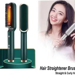 KEDARI Hair Brush Curling Anti-perm Straight Hair Comb Hair Iron Hair Styler Tool S244 Professional HQT 909b Hair Straightener comb Styler 5 Temperature Control S244 Hair Straightener Brush-image-41