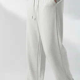 dockstreet Men Solid White Track Pants-picture-17