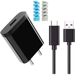urcart Wall Charger Accessory Combo for 80W Moto G7 Plus, Vivo Xplay 7, Xiaomi Mi Play, Huawei Mate 20-picture-20