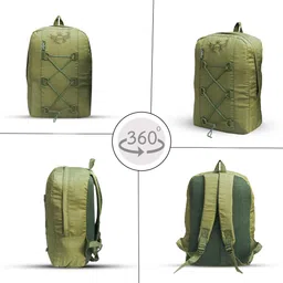 azad Large 35 L Backpack Army Backpack for casual with extra space image 5