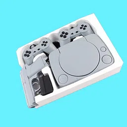 GARNER 55 TV Console Inbuilt classic Game 8-bit with 1 Cassette NA GB with Contra, Super Mario Bros, F1 Race, Cricket Game image 2
