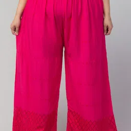 STYLE PREZONE Women Embroidered Ethnic Palazzos-image-16
