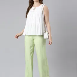Souchii Women Straight Fit Ethnic Palazzos-picture-33