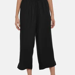 RANGMANCH BY PANTALOONS Women Black Ethnic Palazzos-image-42