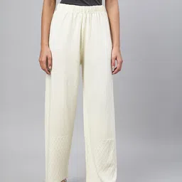 AURELIA Women Acrylic Straight Palazzos-image-29