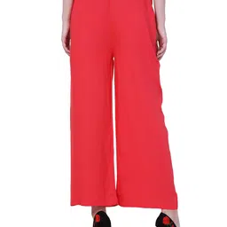 IndiWeaves Women Pack Of 2 Straight Palazzos image 4