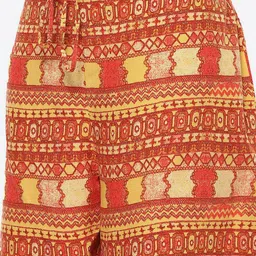 Biba Women Yellow Floral Printed Kurta with Palazzos Set image 3