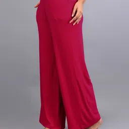 LYRA Wide Leg Knitted Palazzos image 2