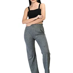 BAESD Women High Rise Woolen Trousers image 3
