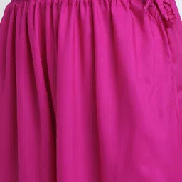 TAG 7 Women Red & Pink Pack Of 2 Flared Ethnic Palazzos image 3