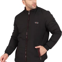 ad & av Men Solid Quilted Jacket image 3