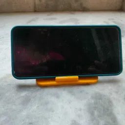 Paradise sales Pack of 2 Yellow Premium Portable four Square Shape Mobile stand Mobile Holder Mobile Holder image 2