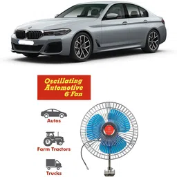 genipap Oscillating Fan 6 Inch 12V Automotive For Car/Truck/Auto rickshaw-PKN0687 Car Interior Fan-picture-28