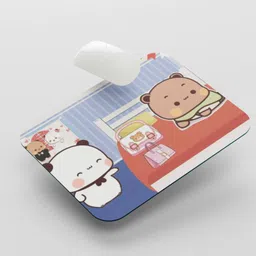 UNIARAWALAS Non-Slip Brain ,DUDU BUBU Cartoon MPM-195 Non Slip Base Mousepad-picture-38