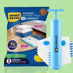Space Saver Vacuum 6 Bags For Clothes Bedding And Travel Travel Storage Vacuum Bags-image-37