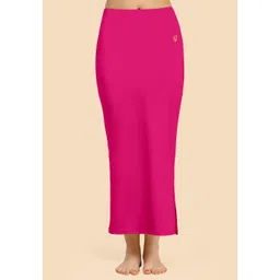 Trendmalls New.P02-Pink Lycra Blend Petticoat image 1