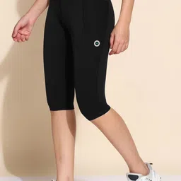 barbora Solid Women Black Tights image 2