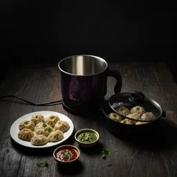 Multifunctional Fast Electric Kettle,Personal Cooker Boil Water,Milk D01 Egg Cooker, Food Steamer, Rice Cooker, Travel Cooker-image-23