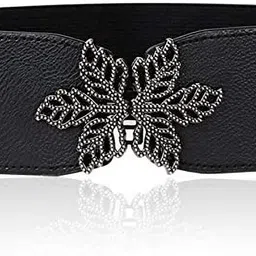 trexee Women Party, Formal, Evening, Casual Black Artificial Leather Belt-picture-28
