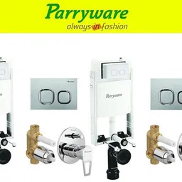parryware Half Frame Concealed Cistern, with divater body upper espiron set of 2 pic 062 Dual Flush Tank-picture-27
