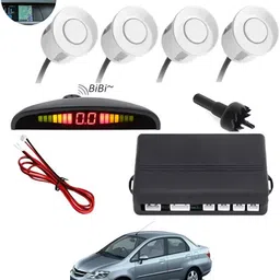maties Universal Increased Safety For Passengers White Sensor Parking Sensor 60 4 Reverse White Sensor With Led Display ,Buzzer For City ZXHonda2004 Parking Sensor-picture-28