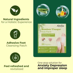 citycart Foot Pad, Toxin Remover Foot Patch ,100%Organic(Pack of 20Patches) image 3