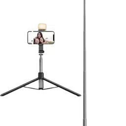Pharaoh Tripod Stick 170cm with Built-in Flashlight – Great for TikTok Tripod Kit image 1