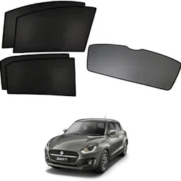 rakrish Rear Window, Side Window Sun Shade For Maruti Suzuki Swift-picture-10