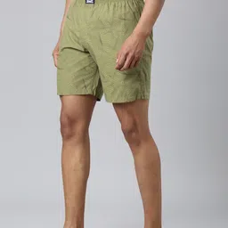 levi's Self Design Men Green Boxer Shorts image 3